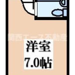 森之宮ロイヤルハイツ 1R（2階）｜大阪市東成区中道のペット相談可賃貸
